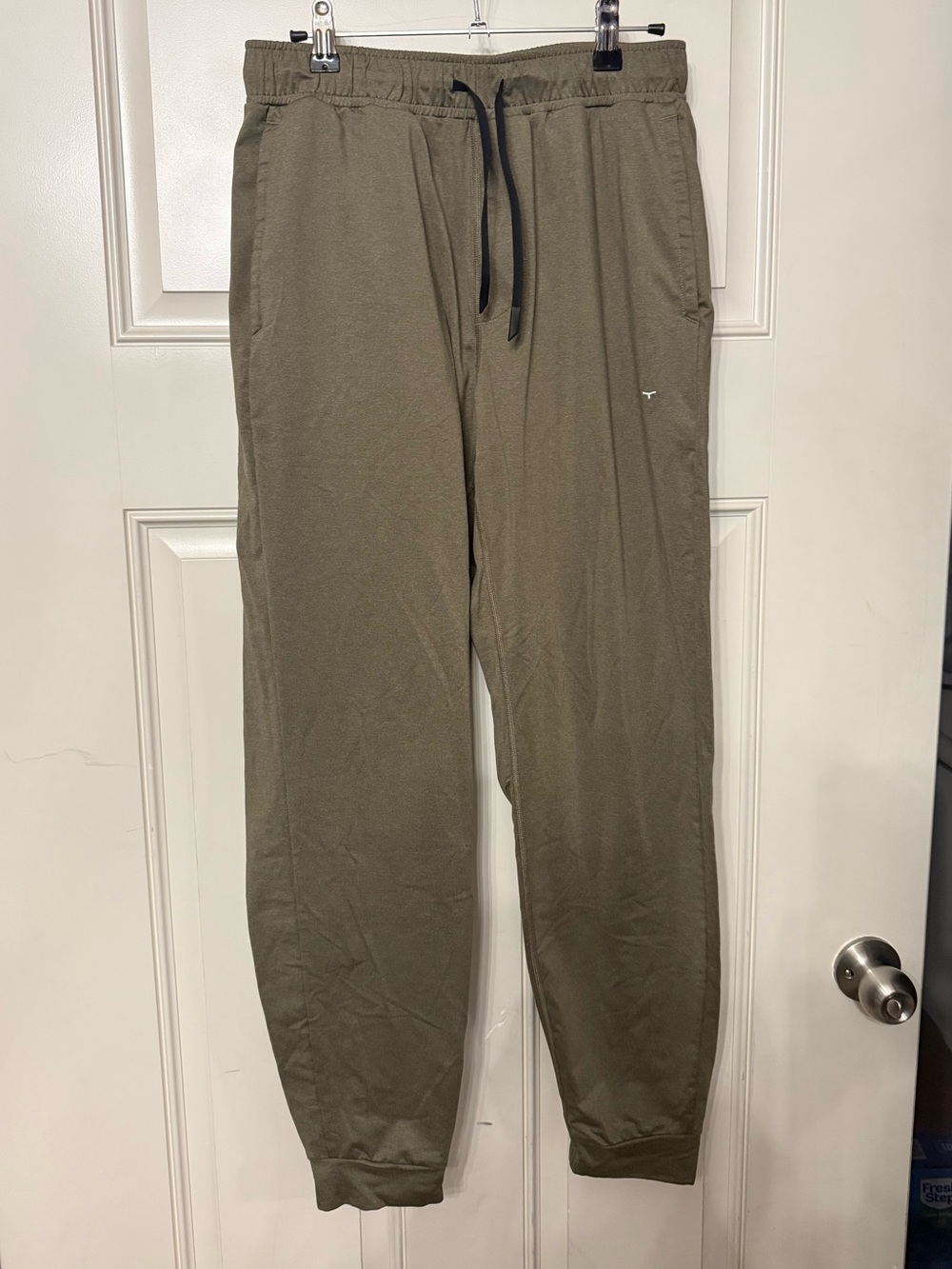 Brandy Olive Green Drawstring Joggers